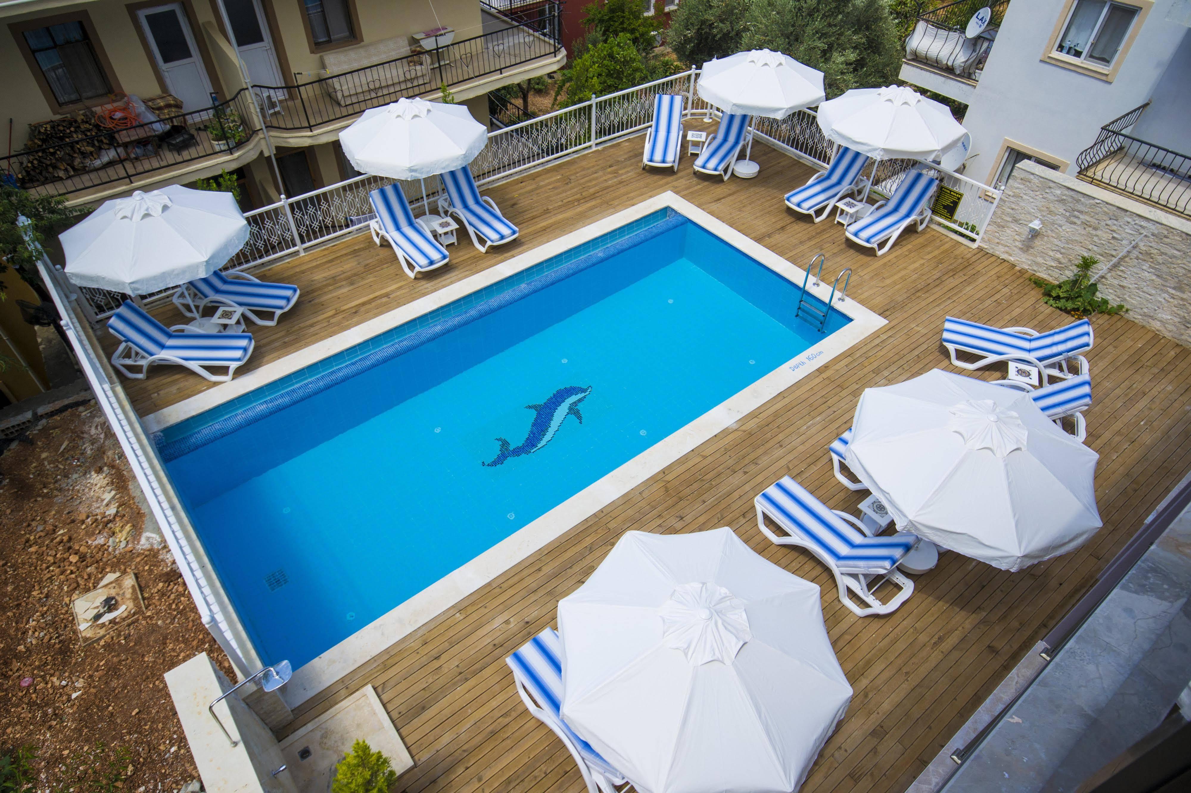 Kelebek Studio Apartments Kalkan Esterno foto